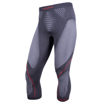 Legíny 3/4 UYN Evolutyon UW Pants Medium Men Charcoal/White/Red