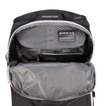 Batoh Mammut Light Protection Airbag 3.0 black-vibrant orange