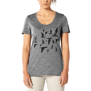 Tričko krátky rukáv Icebreaker Tech Lite SS Scoop Poaka Women Orchid