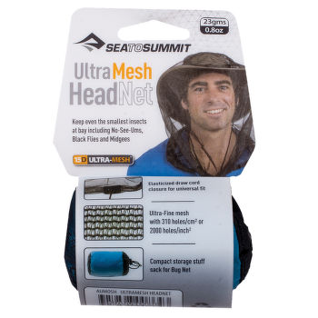Moskytiéra Sea to Summit Ultra-Fine Mesh Headnet Black