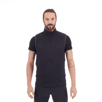 Vesta Mammut Rime Light In Flex Vest Men black-white-vibrant orange 00543