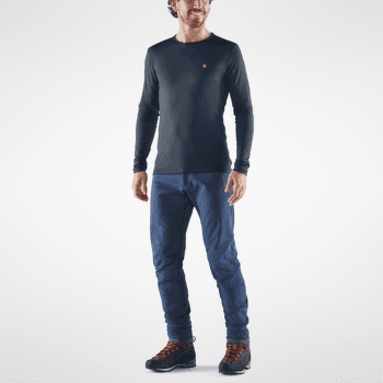 Tričko dlhý rukáv Fjällräven Bergtagen Thinwool LS Men Black