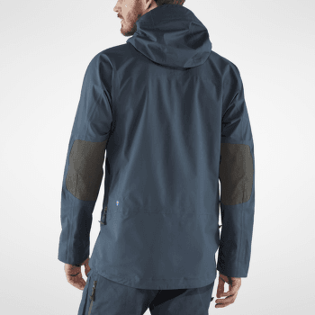 Bunda Fjällräven Bergtagen Eco-Shell Jacket Men Mountain Blue