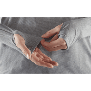 Tričko dlhý rukáv Fjällräven Abisko Sun-hoodie Women Port