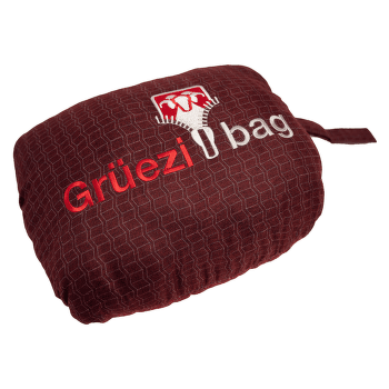 Vložka do spacáku Grüezi bag Feater - The Feet Heater Dark Red