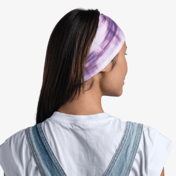Čelenka Buff COOLNET UV® WIDE HEADBAND SEARY PURPLE SEARY PURPLE