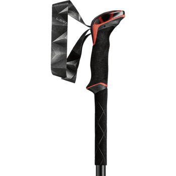 Palice Leki Makalu bright red-black-dark anthracite