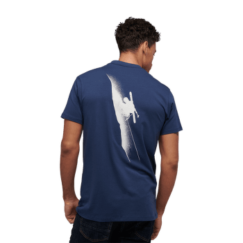 Tričko krátky rukáv Black Diamond Ski Mountaineering Tee Men Ink Blue