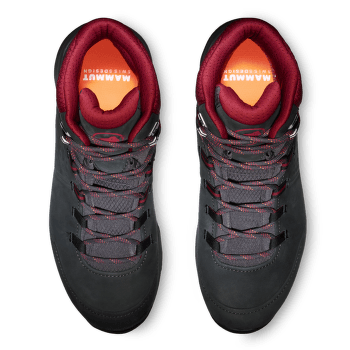 Topánky Mammut Nova IV Mid GTX® Women black-blood red