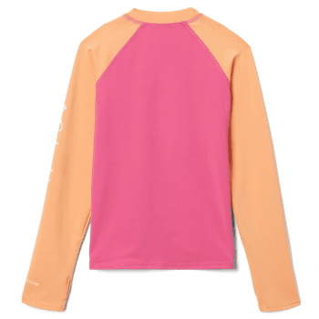 Tričko dlhý rukáv Columbia Sandy Shores Long Sleeve Sunguard Youth Wild Geranium, Peach 656