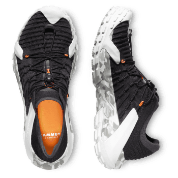 Topánky Mammut Hueco Knit II Low Men black-light ice gray 00720