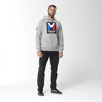 Mikina Millet Heritage Sweat Hoodie Men SAPHIR/ELECTRIC BLUE