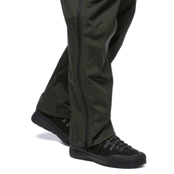 Nohavice Black Diamond Stormline Stretch Full Zip Rain Men Black