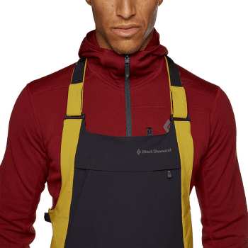 Nohavice Black Diamond Recon Bibs Men Amber-Black