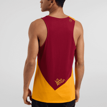 Tielko La Sportiva DUDE TANK Men Night Sky/Mountain Red