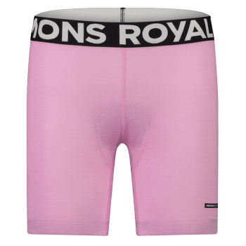 Boxerky Mons Royale LOW PRO MERINO AIR-CON BIKE SHORT LINER Pop Pink