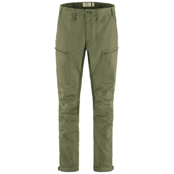 Nohavice Fjällräven Abisko Lite Trekking Trousers Regular Green-Laurel Green