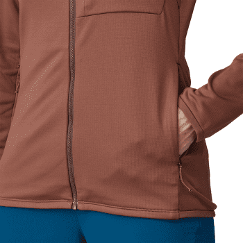 Mikina Patagonia R1 Thermal Jacket Women Dark Ruby