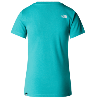 Tričko krátky rukáv The North Face EASY TEE S/S Women YYN VISTULA BLUE/TNF WHITE
