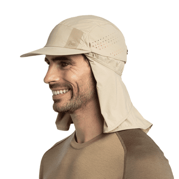 Šiltovka Buff Desert Cap SOLID FLINT