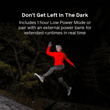 Čelovka BioLite Dash 450 Rechargeable HeadLamp Red