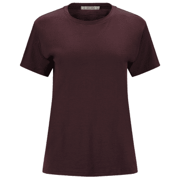 Tričko krátky rukáv Aclima LightWool 180 Classic Tee Women Chocolate Plum