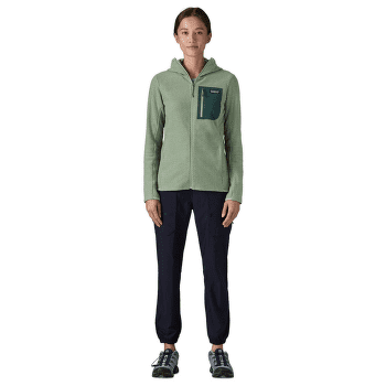Mikina Patagonia R1 Air Full-Zip Hoody Women Birch White