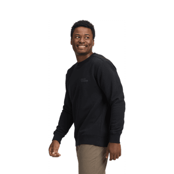 Mikina Black Diamond Mini Stacked Crewneck Men Black