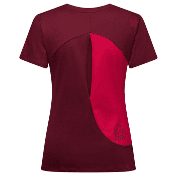 Tričko krátky rukáv La Sportiva ROOF T-SHIRT Women Redwood/Azalea