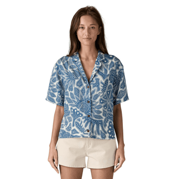Košeľa krátky rukáv Patagonia Tidal Threads Shirt Tropiclimb: Hot Ember