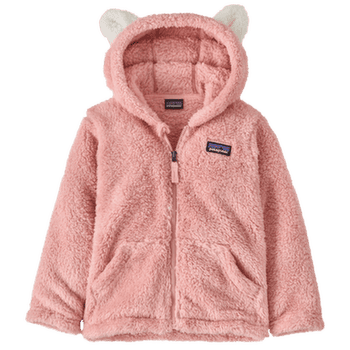 Mikina Patagonia Baby Furry Friends Hoody Mallow Pink