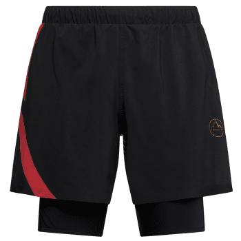 Kraťasy La Sportiva FLOW 5" SHORT Men Black/Yellow