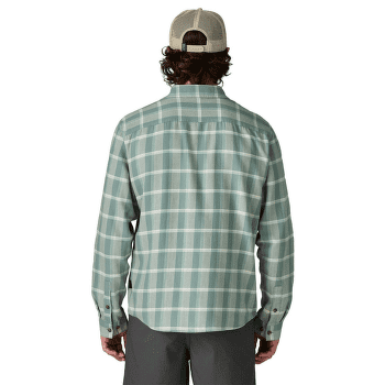 Košeľa dlhý rukáv Patagonia Long-Sleeved Cotton in Conversion Lightweight Men Marine Layer: Blue Sage