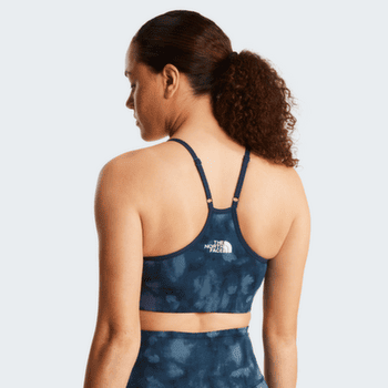 Podprsenka The North Face Flex Bra Print Women JZ9 SUMMIT NAVY DIFFUSED NATURE PRINT