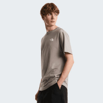 Tričko krátky rukáv The North Face Evolution Box NSE Regular Short Sleeve Men Khaki Stone