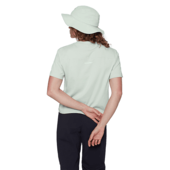 Tričko krátky rukáv Mammut MAMMUT BASE CROPPED T-SHIRT WOMEN MINI LOGO 3818 dark mammut red