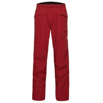 Nohavice Mammut SENDER CLIMBING PANTS MEN 3818 dark mammut red