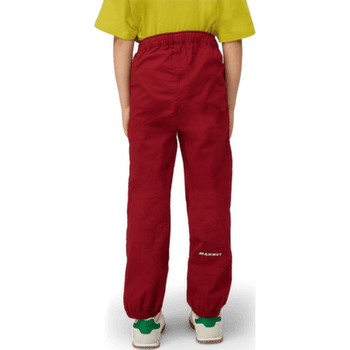 Nohavice Mammut CRAG CLIMBING PANTS KIDS 3818 dark mammut red