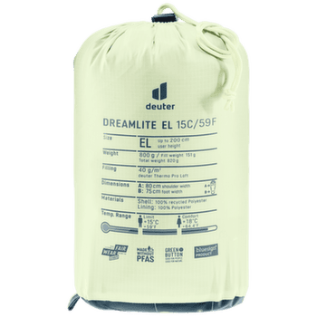 Spacák deuter Dreamlite EL 15 nautic-breeze