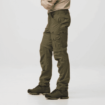 Nohavice Fjällräven VIDDA PRO LITE ZIP-OFF TROUSERS MEN Dark Grey 030