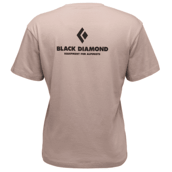 Tričko krátky rukáv Black Diamond Equipment For Alpnst SS Tee Women Pale Mauve