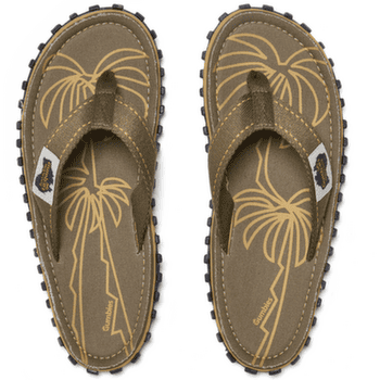 Žabky Gumbies Gumbies Palm Leaf Khaki Palm Leaf Khaki