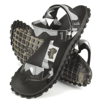 Sandále Gumbies Scrambler Sandal - Black & Grey Black / Grey