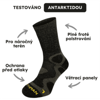 Ponožky Northman Svarog 98_černá