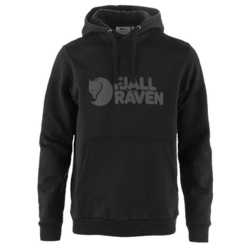 Mikina Fjällräven Fjällräven Logo Hoodie Men Black