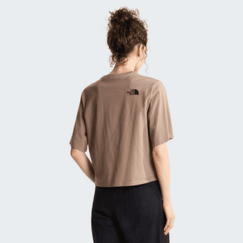 Tričko krátky rukáv The North Face SKI EMBROIDERED BOXY SHORT SLEEVE TEE-GRAPHIC WOMEN 2H9 GARNET