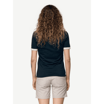 Tričko krátky rukáv Devold Archive Ringer Tee 284C INK/OFFWHITE
