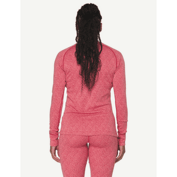 Tričko dlhý rukáv Devold Signature Silk 230 Cross Neck Women 070A APRICOT