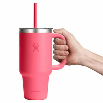 Termohrnček Hydro Flask 32 OZ TRAVEL TUMBLER CLEAR LID Mermain Green