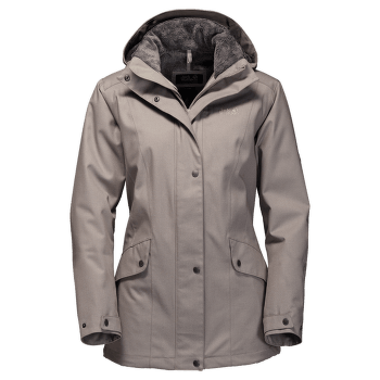 Bunda Jack Wolfskin Park Avenue Jacket Women moon rock 5041